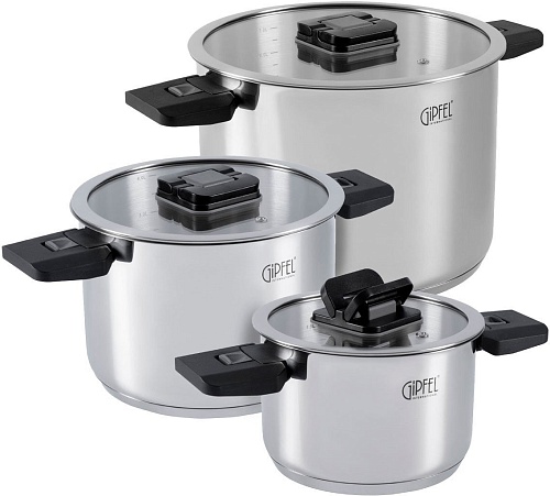 Набор кастрюль Gipfel Compact 51812