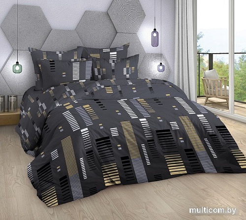 Постельное белье Миланика Пальмира Семейный (бязь)