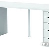 Письменный стол Ikea Линнмон/Алекс (белый) [592.472.31]