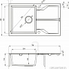 Кухонная мойка Deante Andante ZQN G113 (графитовый металлик)