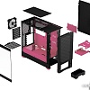 Корпус Fractal Design Pop Air RGB Magenta Core TG Clear Tint FD-C-POR1A-03