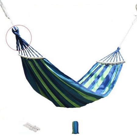 Дачный гамак Sundays ZC-CH002 (синий)