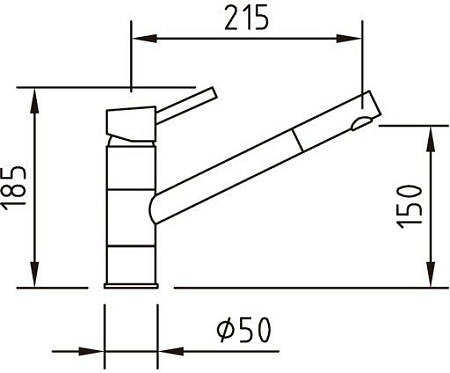 Смеситель Clever Caiman Urban 92603
