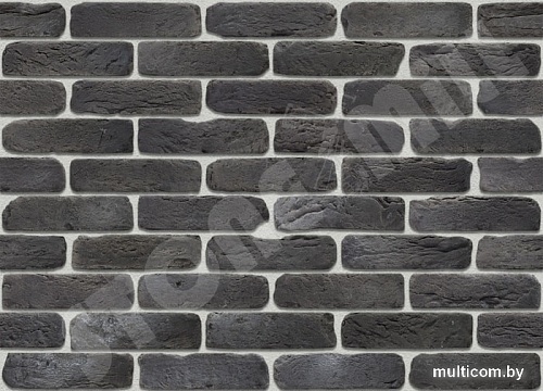 Декоративный кирпич Stone Mill ЛофтБрик (антрацит)
