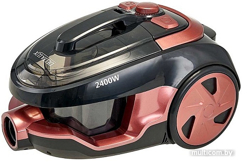 Пылесос Delta DE-3501 (черный/терракотовый)
