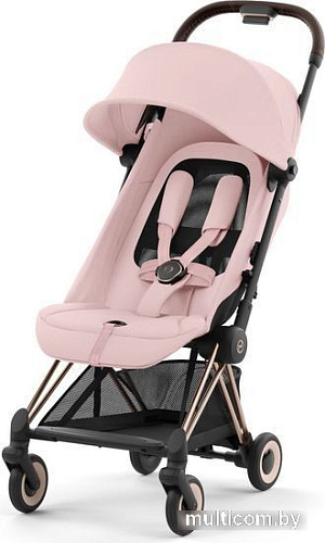 Коляска прогулочная «книга» Cybex Coya (peach pink/rosegold frame)