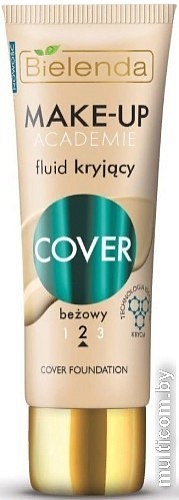 Тональный крем Bielenda Make-Up Academie Маскирующий бежевый 30 г