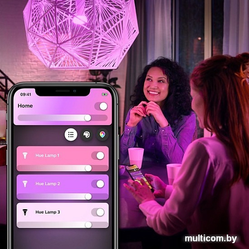 Светодиодная лампа Philips Hue E27 2000K-6500K 9 Вт