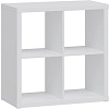 Стеллаж Mebelain Фора 4 (белый)