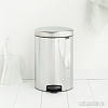 Brabantia Pedal Bin NewIcon с корзиной 20 л (стальной полированный)
