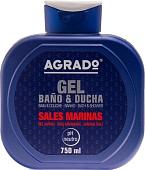 Косметика по уходу за телом Agrado Гель для душа Bath Gel Marine Salts 750 мл