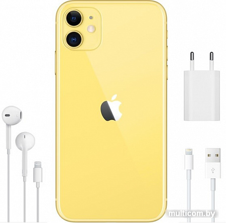 Смартфон Apple iPhone 11 64GB (желтый)