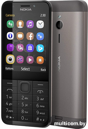 Мобильный телефон Nokia 230 Dual SIM Dark Silver