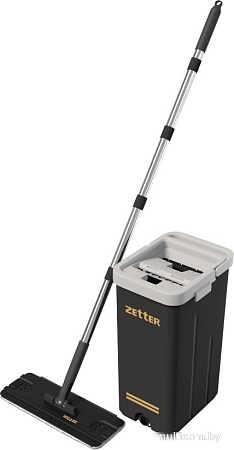 Швабра с отжимом Zetter S Home-bs-b (черный)