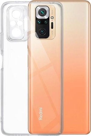 Чехол для телефона Volare Rosso Clear для Xiaomi Redmi Note 10 Pro/ Note 10 Pro Max (прозрачный)