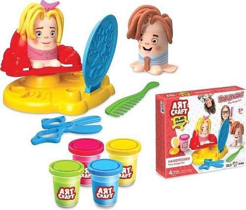 Набор для лепки Aяt Craft Веселый парикмахер 03458/ОР