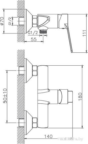 Гигиенический душ Haiba HB55559