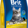 Корм для кошек Brit Premium Cat Adult Salmon 8 кг