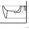Биде Duravit ME by Starck [2288150000]