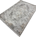 Radjab Carpet Афина Прямоугольник 9017A 12903RK (1.2x1.8, Grey/Beige)