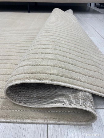 Ковер для жилой комнаты Radjab Carpet Сканди Сизаль Прямоугольник 10980A 13053RK (1.6x3, Beige/Beige)