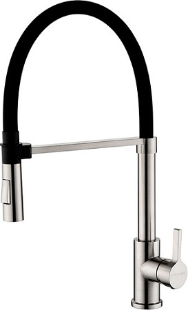 Смеситель Paulmark Halt HA214021-NI (стальной/никель)