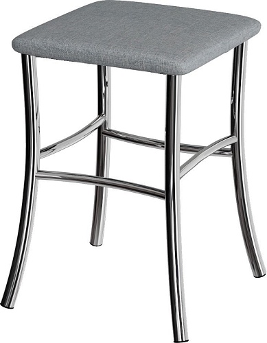 Табурет ВВР Квадрат (рогожка серый)