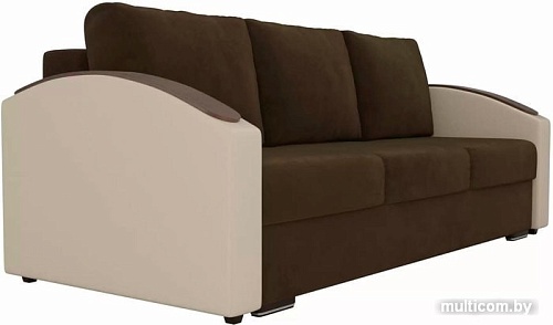 Диван Лига диванов Монако slide 101996 (коричневый/бежевый)