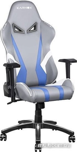 Кресло Karnox Hero Lava Edition KX80010205-LA (голубой/серый)