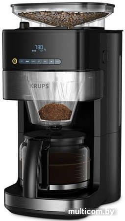 Капельная кофеварка Krups Grind Aroma KM832810