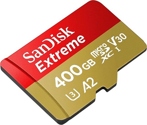 Карта памяти SanDisk Extreme SDSQXA1-400G-GN6MA 400GB (с адаптером)