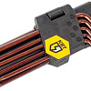 Набор ключей КВТ TORX КТ-9-S2 (Т10-Т50) 82178 (9 предметов)