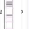Полотенцесушитель Сунержа Богема+ 1000x150 00-0220-1015