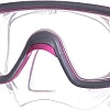 Маска для плавания Salvas Geo Jr Mask CA105S1FYST (junior, розовый)