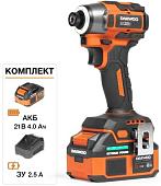 Винтоверт Daewoo Power DAX 3521Li SET (с 1-им АКБ, кейс)