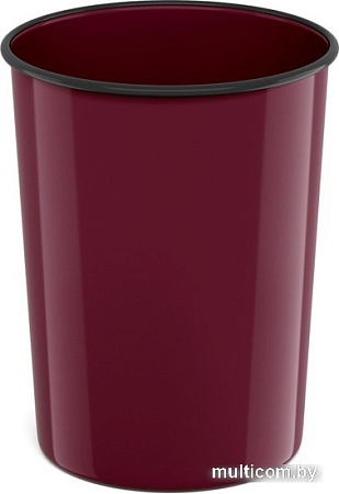 Корзина для бумаг Erich Krause Marsala 58462 (рубиновый)