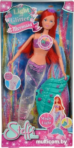 Кукла Simba Steffi LOVE Light & Glitter Mermaid 105733049