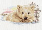 Набор для вышивания Алиса Северный медвежонок 1-19