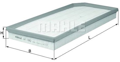 Воздушный фильтр Mahle Knecht LX1262