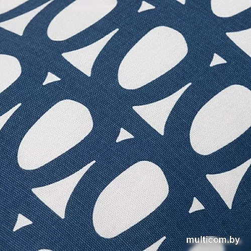 Чехол на подушку Tkano Cuts&Pieces. Twirl TK18-CC0005 (темно-синий)