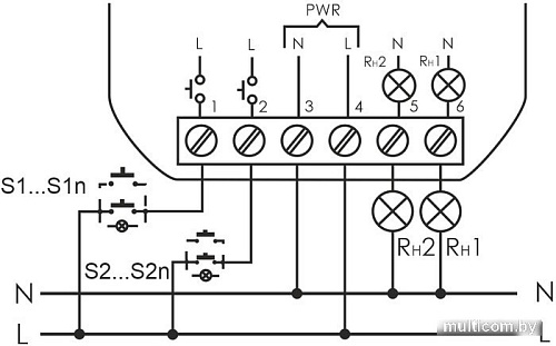 Реле импульсное Евроавтоматика F&F BIS-416 EA01.005.011