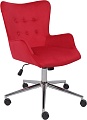 Офисное кресло AksHome Bella chrome Seven 313 (велюр/фуксия)