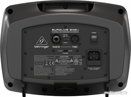 Активная акустика BEHRINGER EUROLIVE B105D