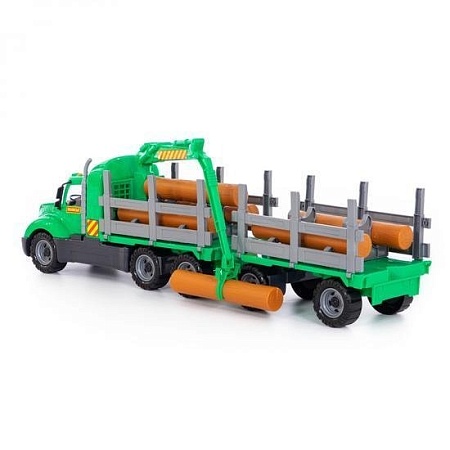 Полесье Майк автомобиль-лесовоз с прицепом 55675