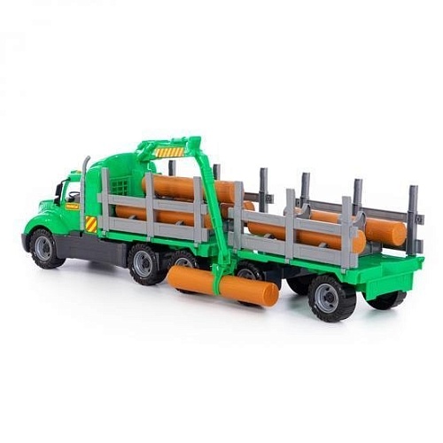 Полесье Майк автомобиль-лесовоз с прицепом 55675