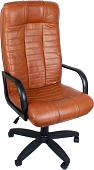 Офисное кресло Деловая обстановка Атлант Стандарт кожа люкс (мадрас 2001 виски)