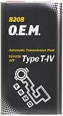 Трансмиссионное масло Mannol O.E.M. Type T-IV 4л