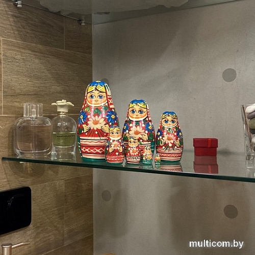 Развивающая игра Брестская Матрешка Девушка с ромашками и васильками в белорусском костюме (набор 7)