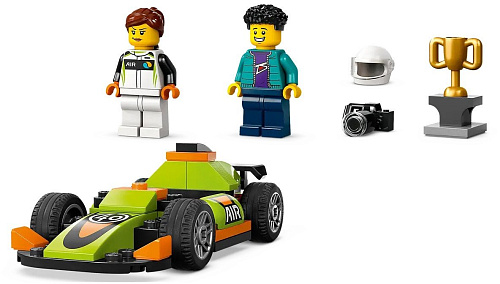 Конструктор LEGO City 60399 Зеленый гоночный автомобиль