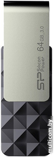 USB Flash Silicon-Power Blaze B30 64GB (SP064GBUF3B30V1K)